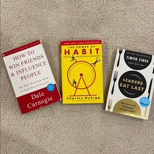 Personal Development Books - set of 3